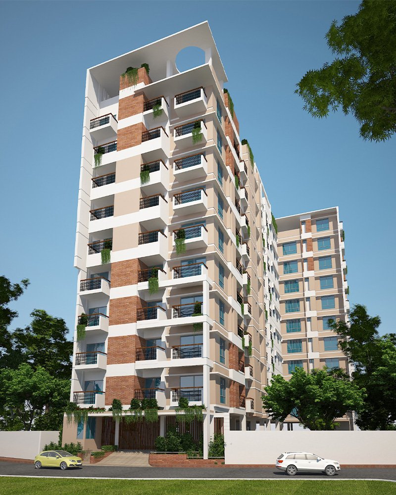 Residential architecture with contemporary design